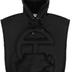 Telfar Black Hooded Vest